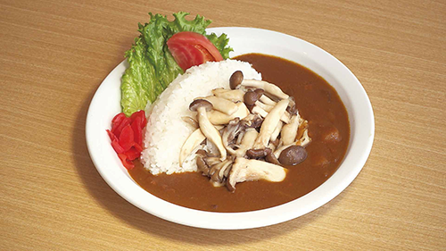 きのこカレーライス