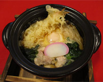 鍋焼きうどん（単品・白ご飯セット）