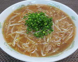 シャキシャキもやし餡かけラーメン
