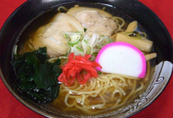 長岡生姜醤油風ラーメン