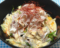 冷しゃぶごまだれ<br>うどん