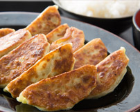 のらぼう菜餃子定食