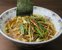 深谷ネギ醤油ラーメン