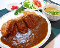 信州米豚のカツカレー