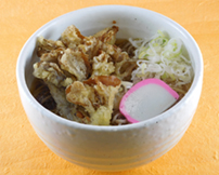 舞茸天うどん(そば）