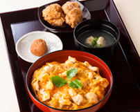 名古屋コーチン親子丼 しょうゆ麹唐揚セット