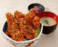 赤城どりタレカツ丼