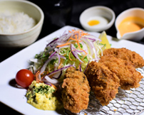 カキフライ定食