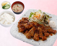 上州麦豚トンテキセット(ソース・塩だれ)