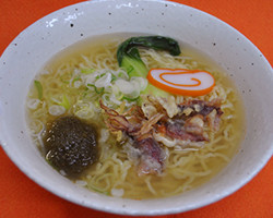 ほたるいかの塩ラーメン
