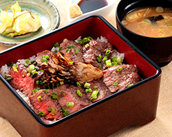 サーロインステーキ重