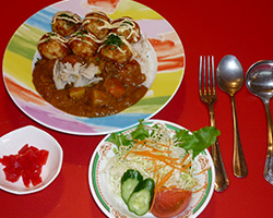 六文銭夏の陣カレー