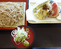 野菜・きのこ天ざるそば