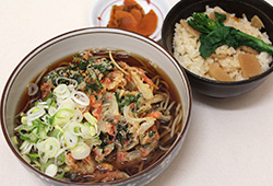 春のそばセット