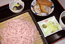 冷やし桜うどんセット（いなり2個付）