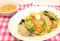 野菜たっぷり中華丼