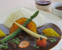 磐梯山季節カレー(春)