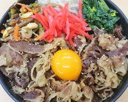 山菜ビビンバ丼