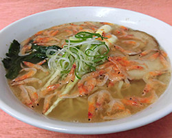 桜えび塩ラーメン