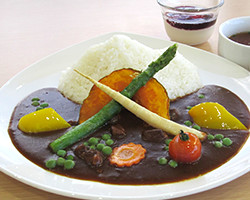 磐梯山季節カレー（春）