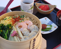 春の彩りわっぱ