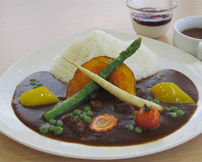 磐梯山季節カレー（春）