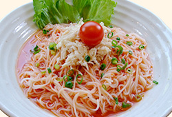 冷やしトマトそうめん