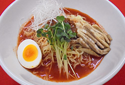 キムチ風冷やしラーメン