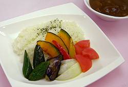 前沢牛の夏野菜カレー