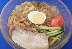 冷たいラーメン