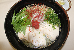 冷やし・梅・塩ラーメン