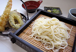 三春そうめん夏野菜天ぷらセット