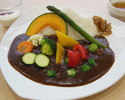 磐梯山季節カレー（夏）
