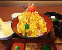 えび天丼(出汁茶漬け付)