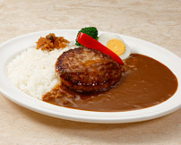 上州豚×豚ハンバーグカレー