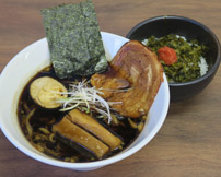 寝かせ醤油ラーメンセット（高菜めし）