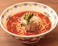 七味胡麻辣油の担担麺