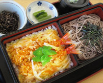 えび重そばセット