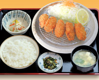 カキフライ定食