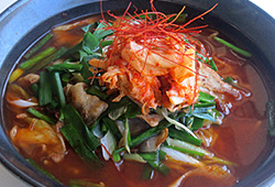 豚キムチ麺