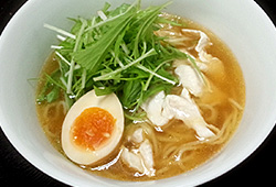 冬野菜のとろ～り鶏そば