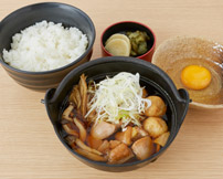 五鉄 しゃも鍋定食