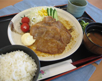 姫豚の生姜焼き定食