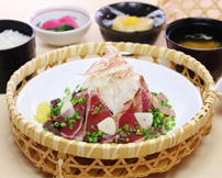 鰹のたたき御膳