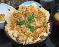 長芋のかき揚げ丼