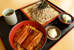 鰻丼・ざるそば（うどん）セット