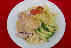 冷やしぶっかけうどん