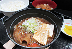 もつ煮定食