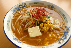 極太味噌バターラーメン