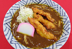 とり天カレーうどん